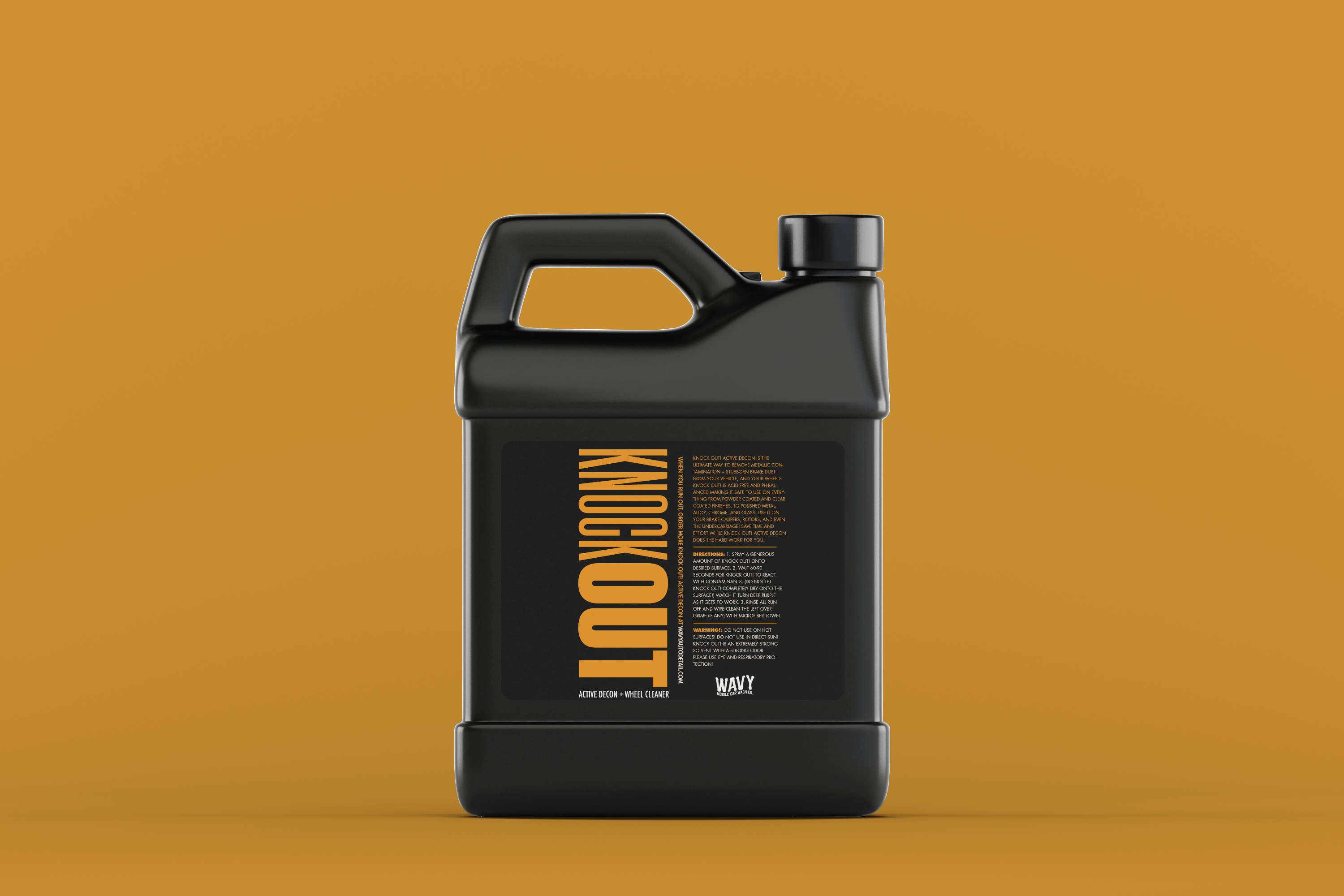 KNOCK OUT ACTIVE DECON + WHEEL CLEANER (1 Gal.)
